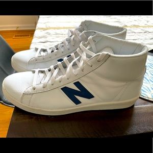 New Balance 891 white hi-tops worn 5-6 times